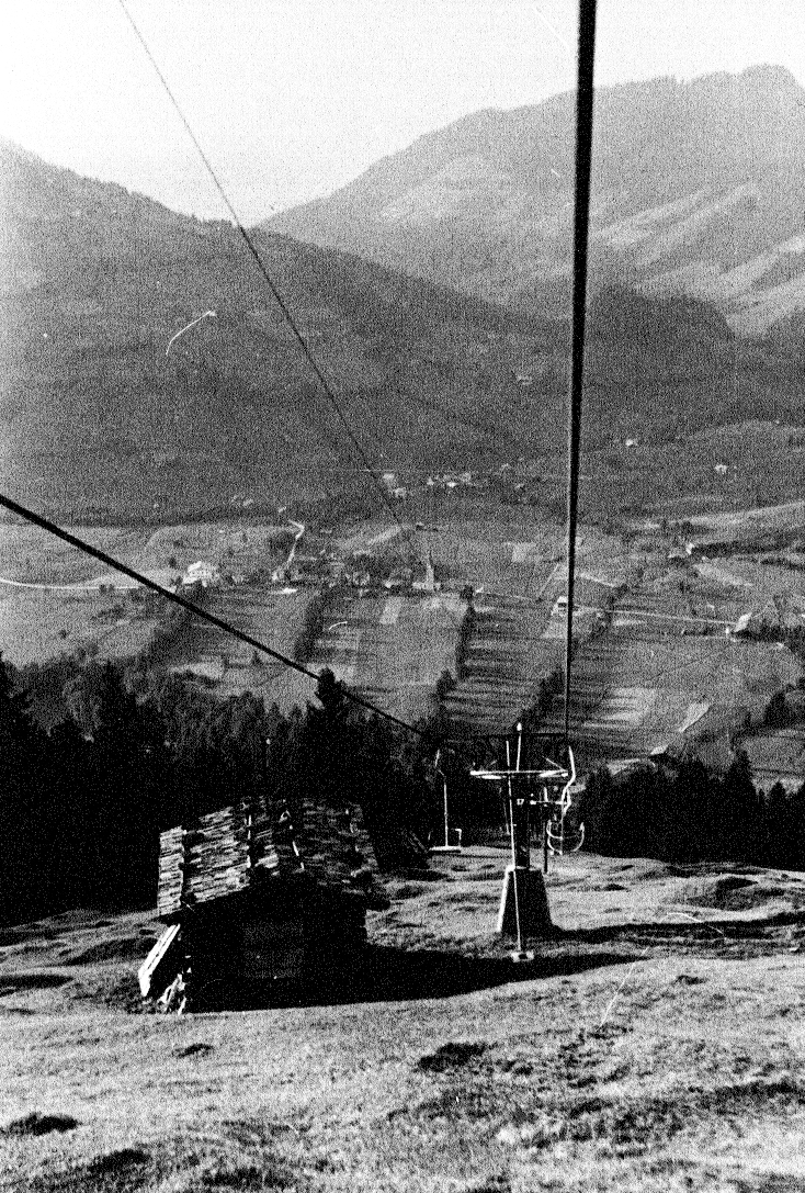 Sessellift Markbachjoch, Strecke (1947)